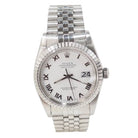 Montre ROLEX "Datejust" en acier - Castafiore