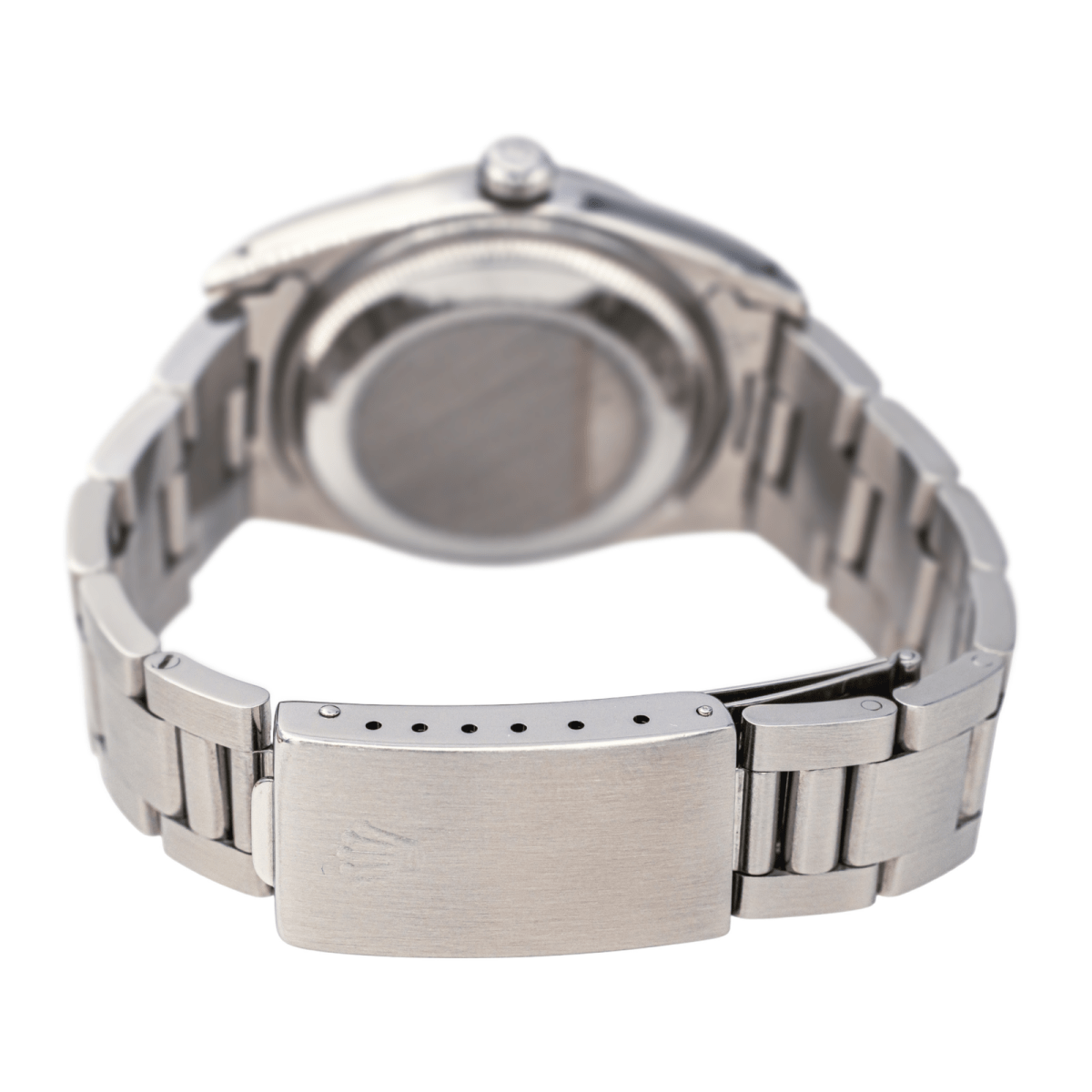 Montre ROLEX "Datejust" en acier et saphir - Castafiore