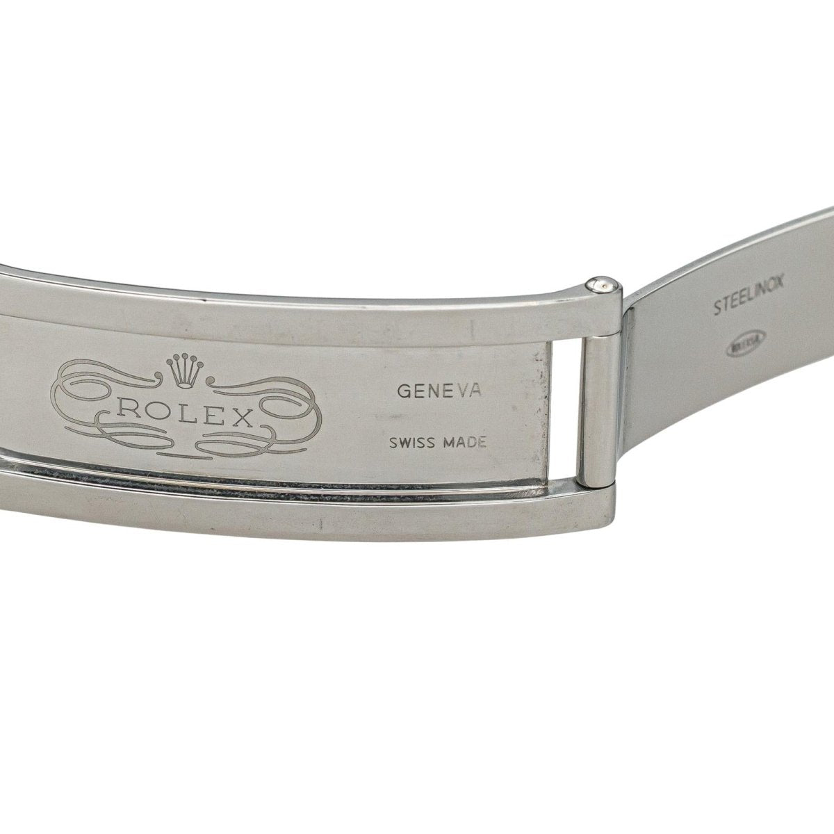 Montre ROLEX "Datejust" en acier et saphir - Castafiore