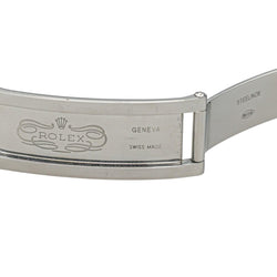 Montre ROLEX "Datejust" en acier et saphir - Castafiore