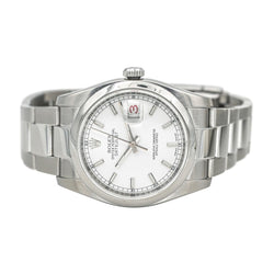 Montre ROLEX "Datejust" en acier et saphir - Castafiore