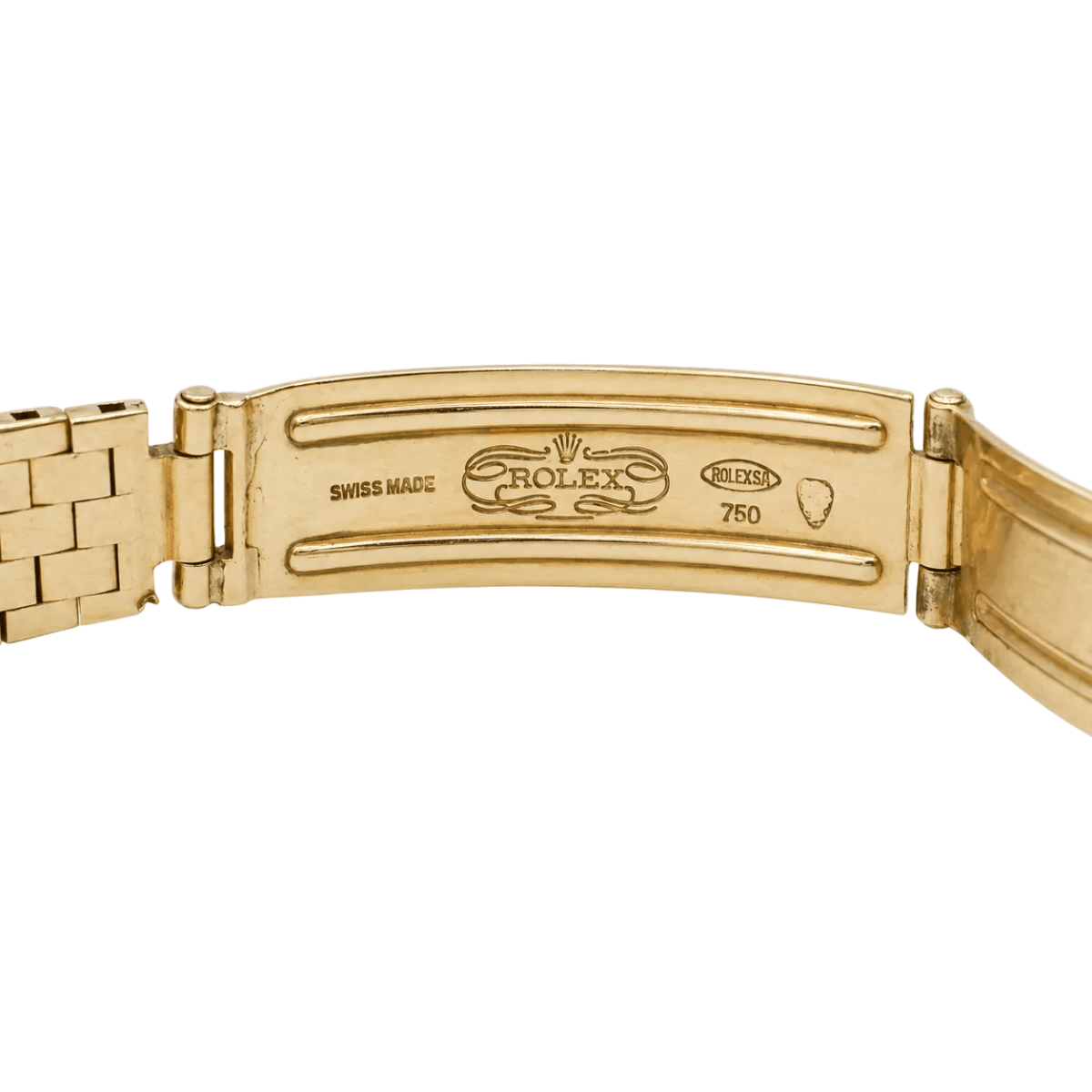 Montre ROLEX "DateJust" en or jaune - Castafiore