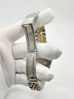 Montre ROLEX "DateJust" en or jaune et acier inoxydable - Castafiore