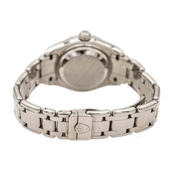 Montre ROLEX "Datejust Pearlmaster" en or blanc, nacre, saphir et diamants - Castafiore