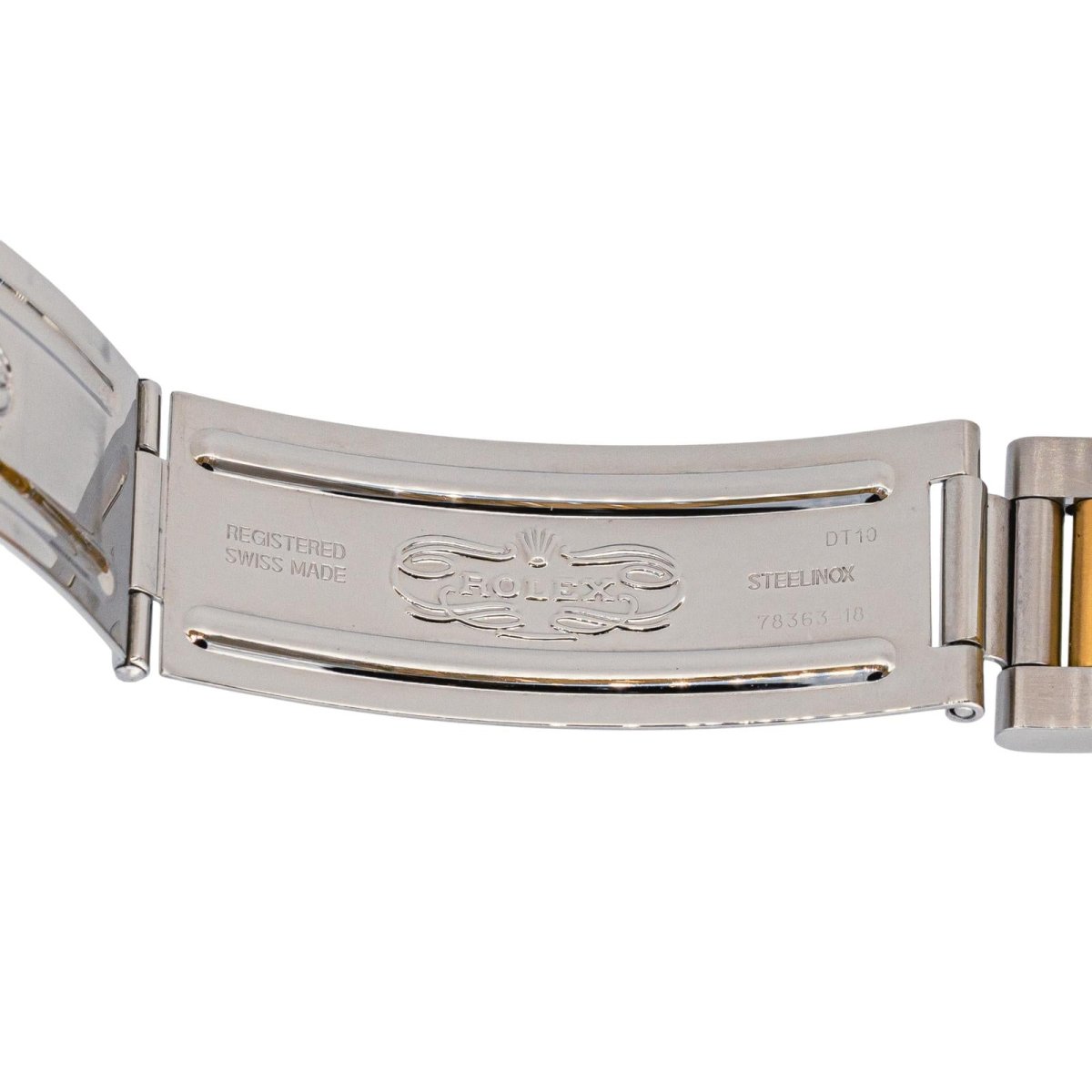 Montre ROLEX "Datejust Turn - O - Graph" en or jaune et acier - Castafiore