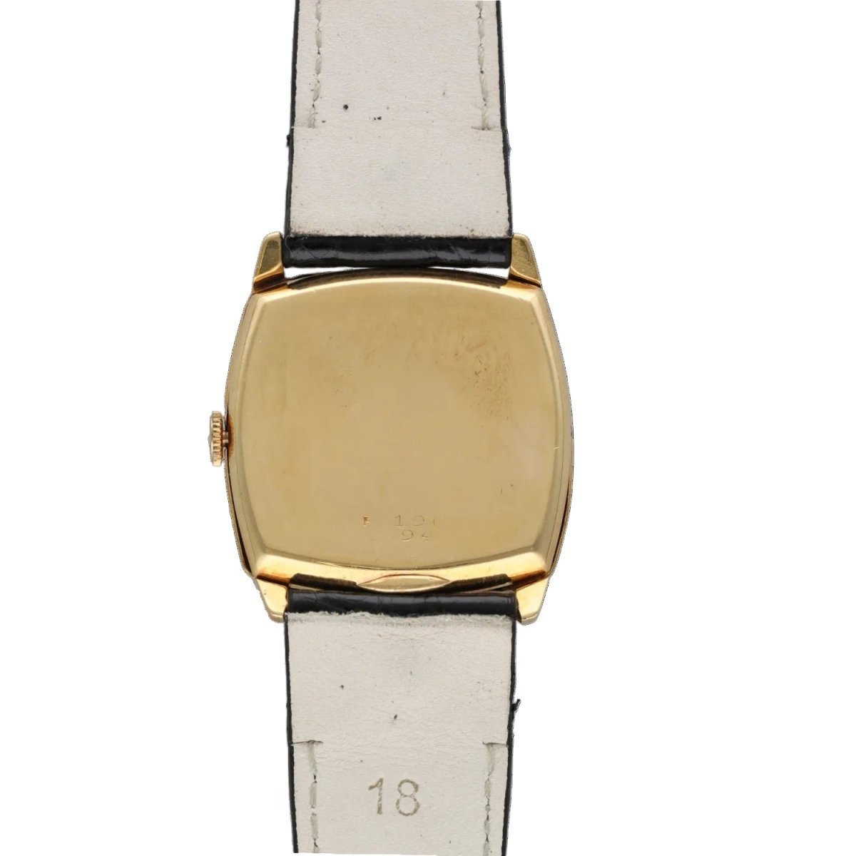 Montre ROLEX en or jaune et cuir - Castafiore