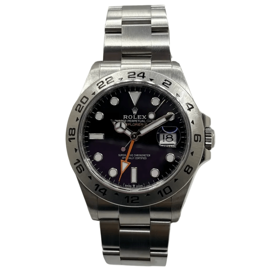 Montre ROLEX "Explorer" en acier - Castafiore