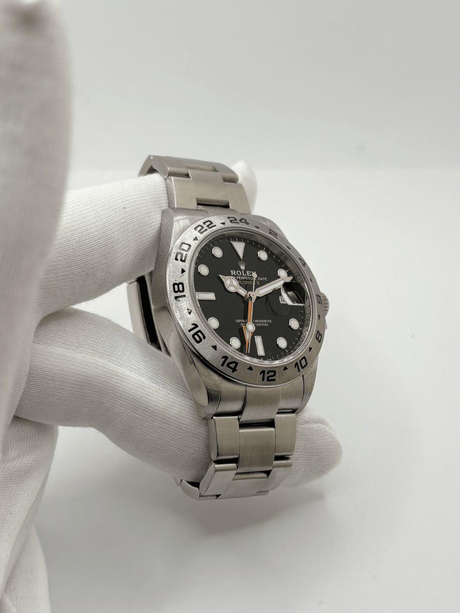 Montre ROLEX "Explorer" en acier - Castafiore