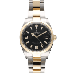 Montre Rolex "Explorer" en or jaune et acier - Castafiore