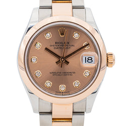 Montre ROLEX "Lady - Datejust" Acier Diamant - Castafiore