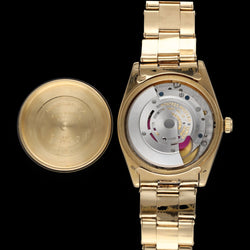 Montre Rolex Oyster Date en Or jaune 18 Cts de 1974. 34 mm . Ref : 1503. Automatique - Castafiore