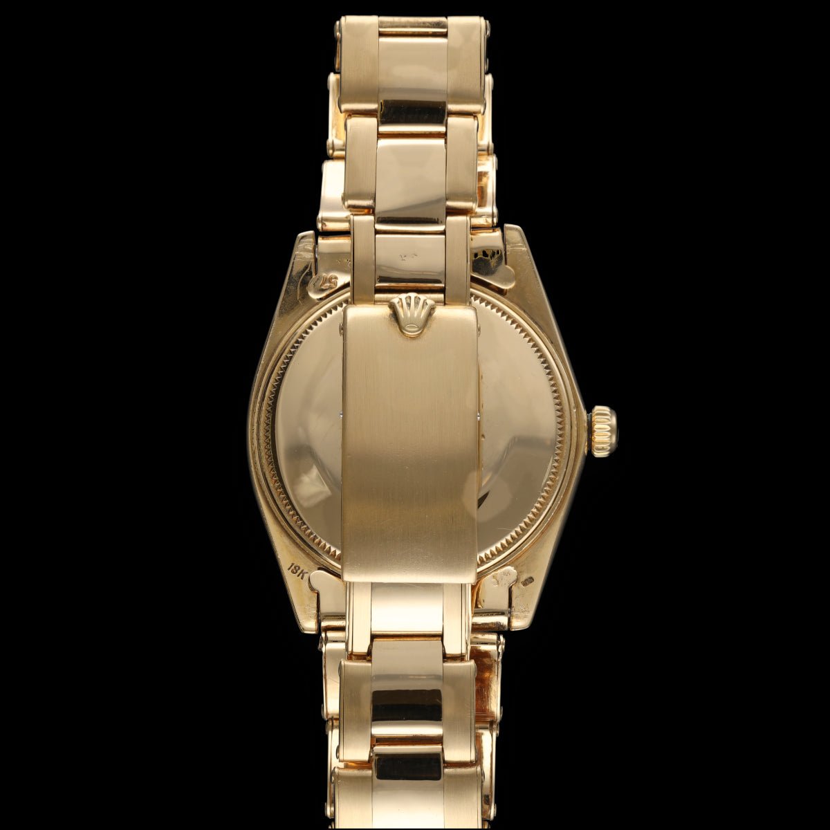 Montre Rolex Oyster Date en Or jaune 18 Cts de 1974. 34 mm . Ref : 1503. Automatique - Castafiore