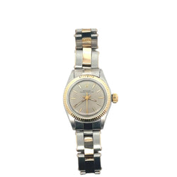 Montre ROLEX "Oyster Perpetual 1969" en or et acier - Castafiore