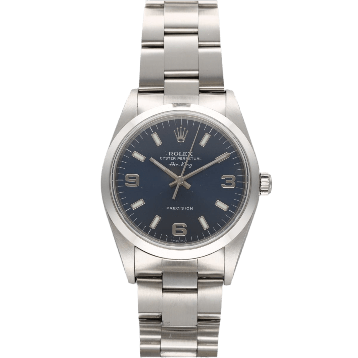 Montre Rolex "Oyster Perpetual Air King" en acier - Castafiore