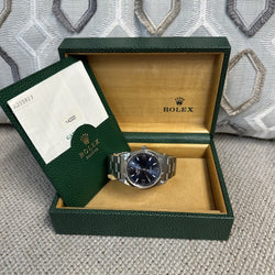 Montre Rolex "Oyster Perpetual Air King" en acier - Castafiore