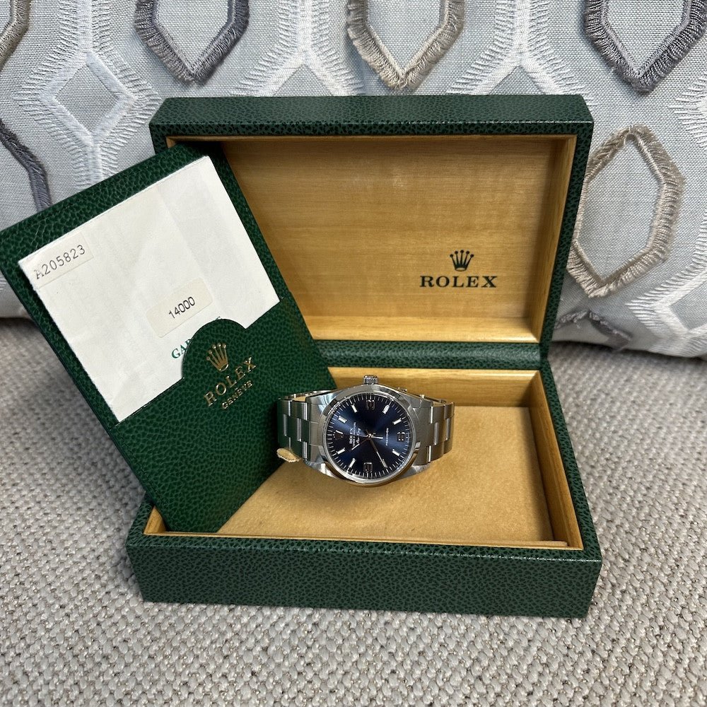 Montre Rolex "Oyster Perpetual Air King" en acier - Castafiore