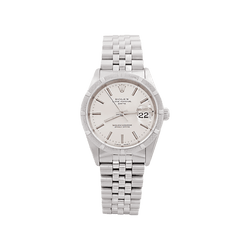 Montre Rolex "Oyster Perpetual Date" en acier - Castafiore
