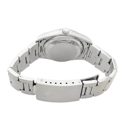 Montre ROLEX "Oyster Perpetual Date" en acier et argent - Castafiore