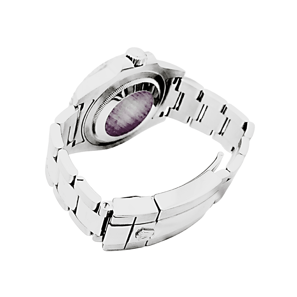 Montre ROLEX "Oyster Perpetual Date" en acier et céramique - Castafiore