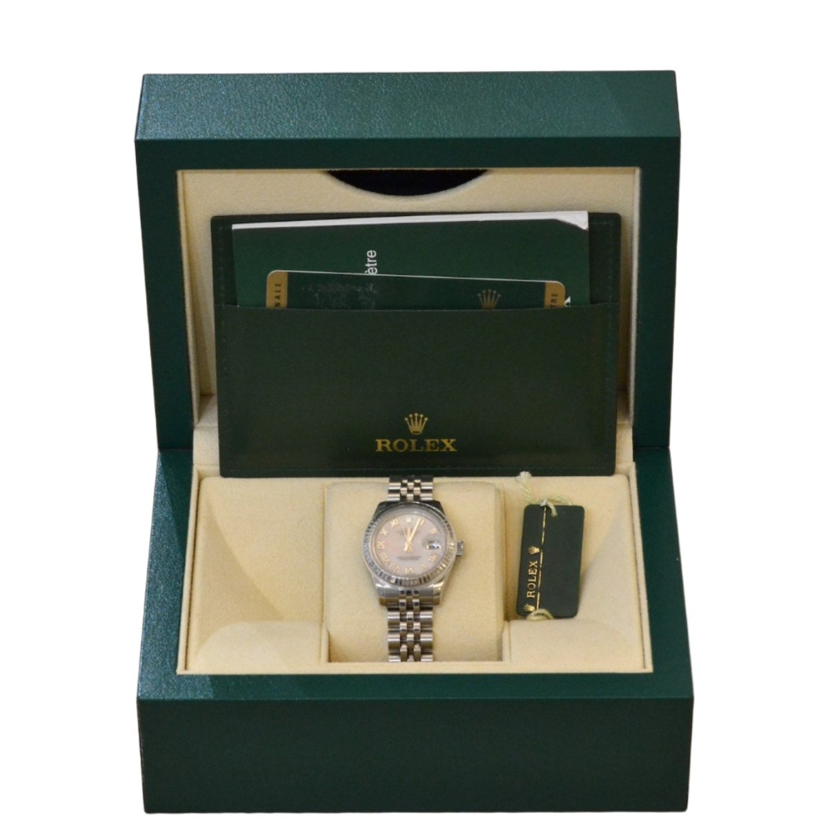Montre ROLEX "Oyster Perpetual DateJust" en acier - Castafiore
