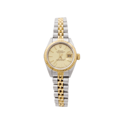 Montre ROLEX "Oyster Perpetual Datejust" en or jaune et acier - Castafiore