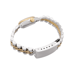 Montre ROLEX "Oyster Perpetual Datejust" en or jaune et acier - Castafiore