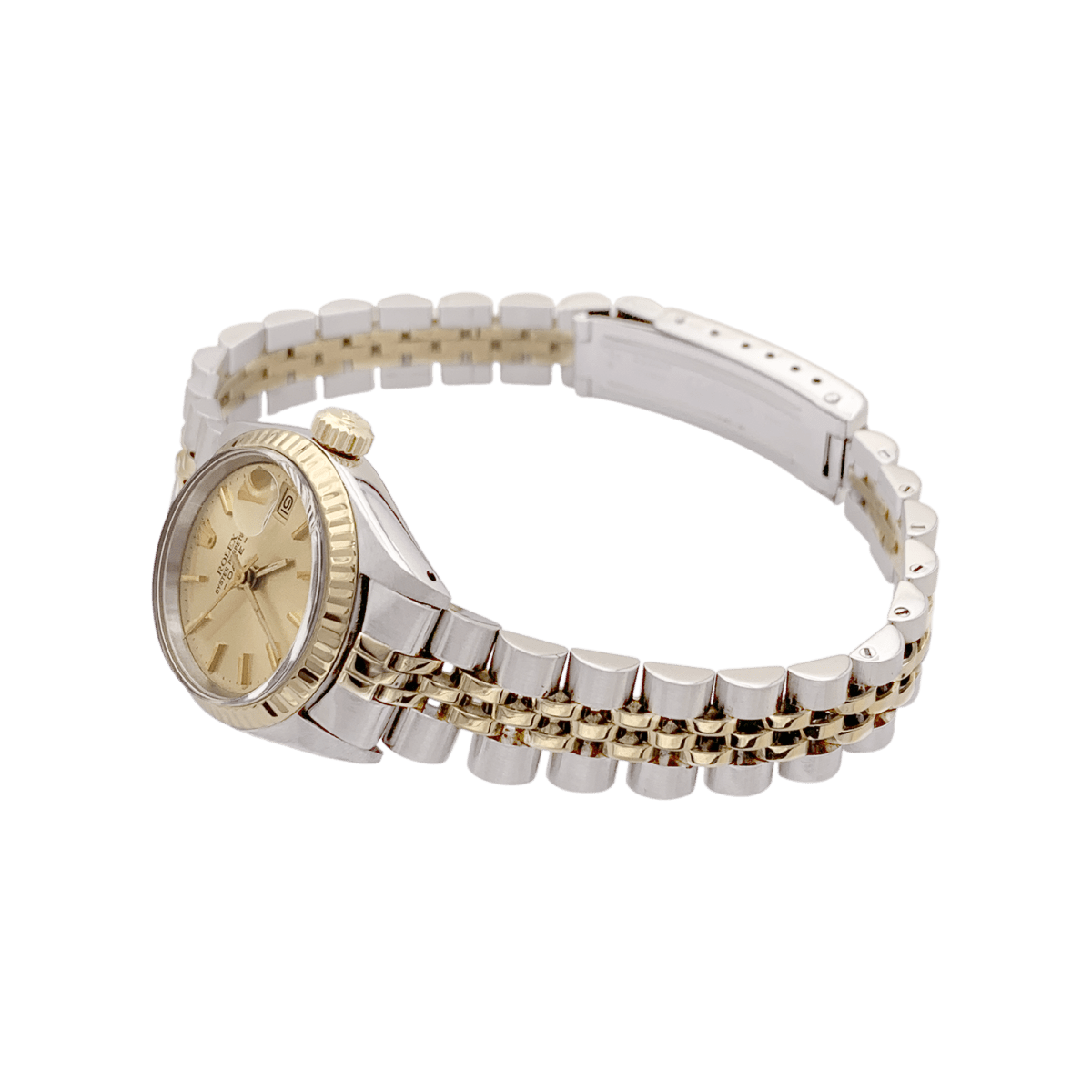 Montre Rolex "Oyster Perpetual Datejust" en or jaune et acier - Castafiore