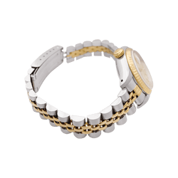 Montre ROLEX "Oyster Perpetual Datejust" en or jaune et acier - Castafiore