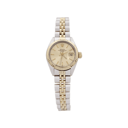 Montre Rolex "Oyster Perpetual Datejust" en or jaune et acier - Castafiore