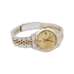 Montre Rolex "Oyster Perpetual Datejust" en or jaune et acier - Castafiore