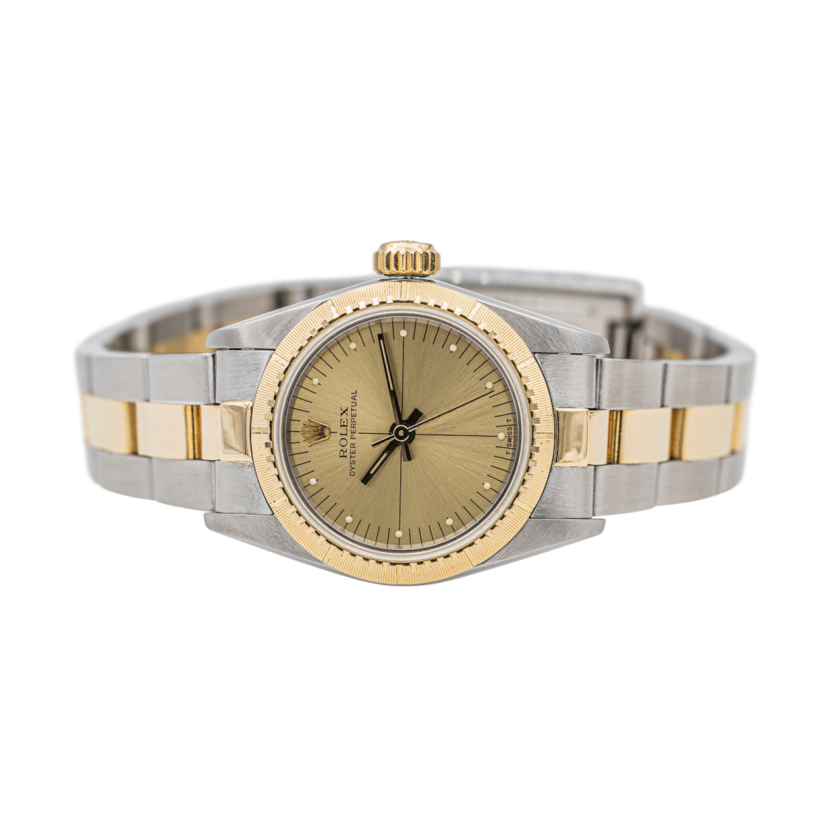 Montre ROLEX Oyster perpetual en acier - Castafiore