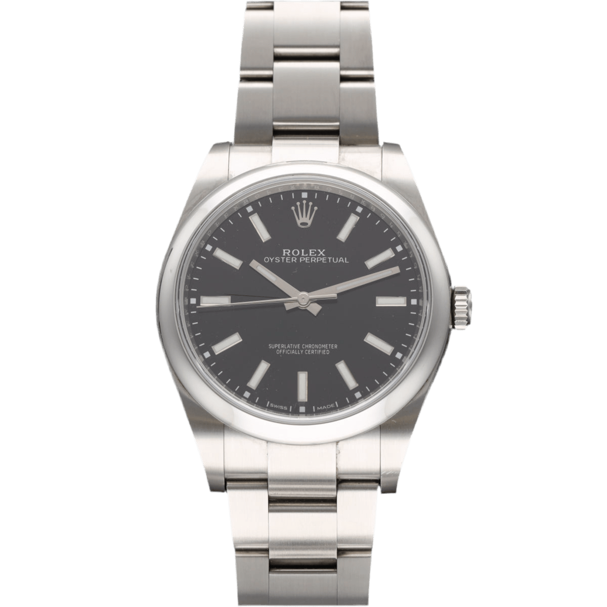 Montre ROLEX "Oyster Perpetual" en acier - Castafiore