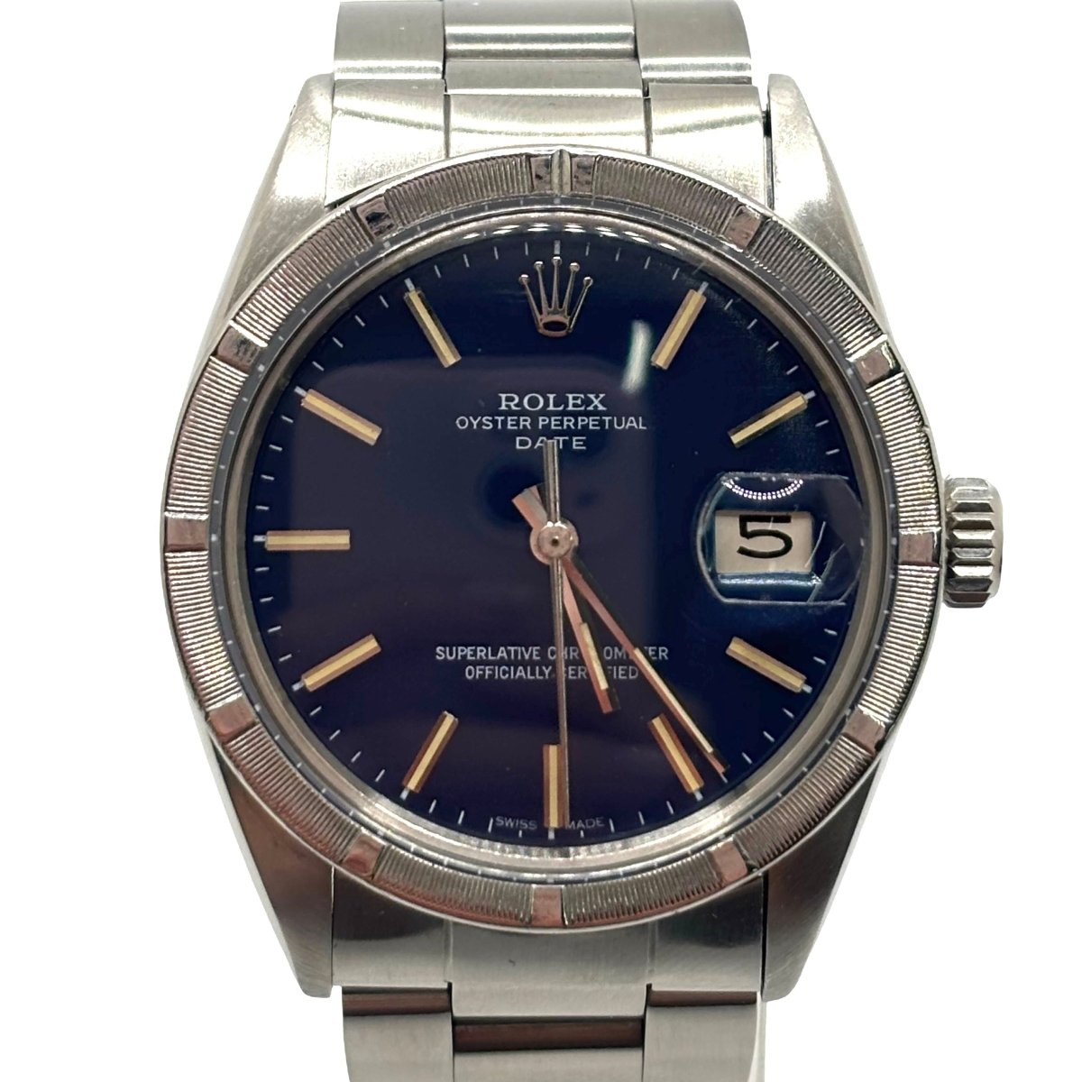 Montre ROLEX "Oyster Perpetual" en acier - Castafiore