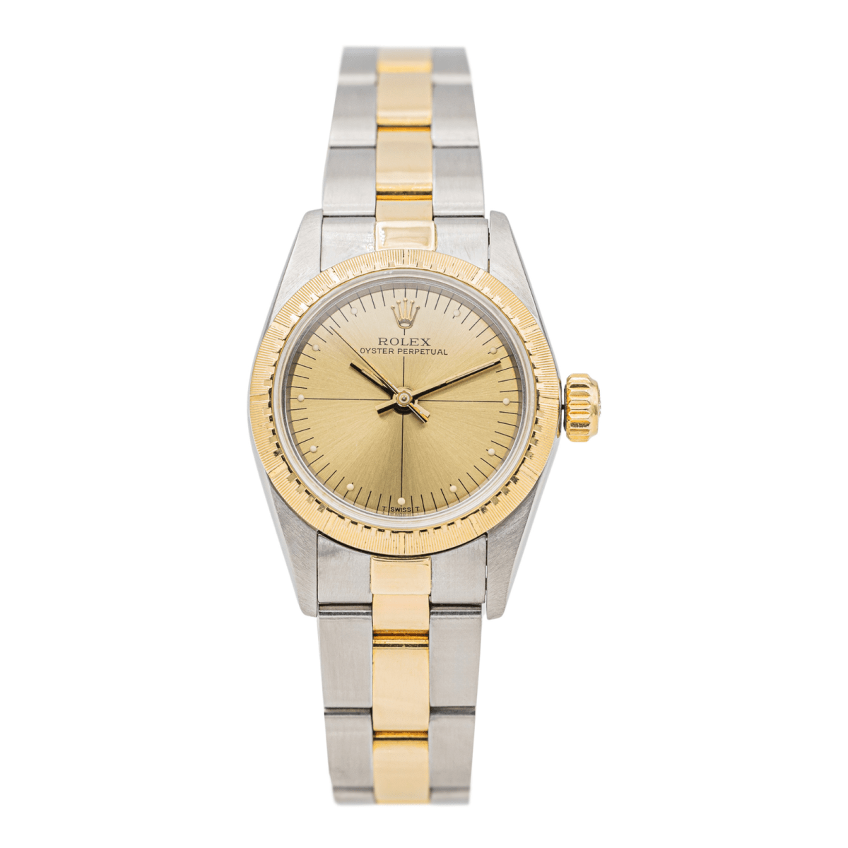Montre ROLEX Oyster perpetual en acier - Castafiore