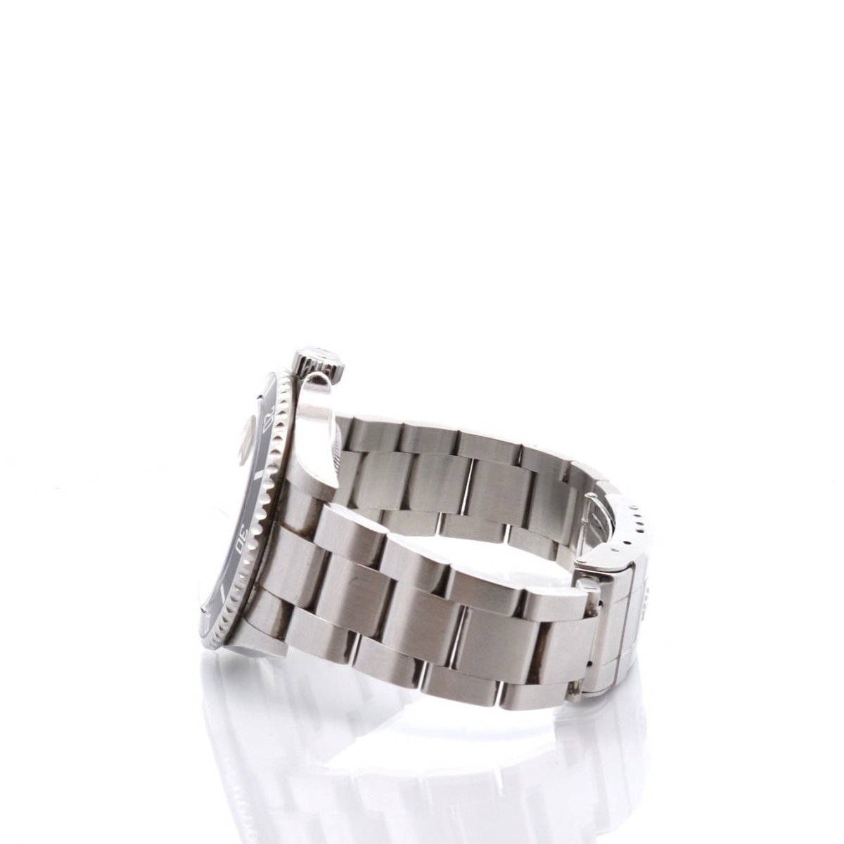 Montre ROLEX "Oyster Perpetual Submariner" en acier, saphir et mécanique - Castafiore