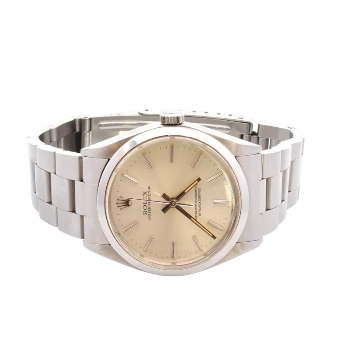 Montre ROLEX "Oyster Perpetual Superlative" en acier - Castafiore