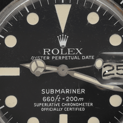 Montre ROLEX "Submariner" en acier - Castafiore