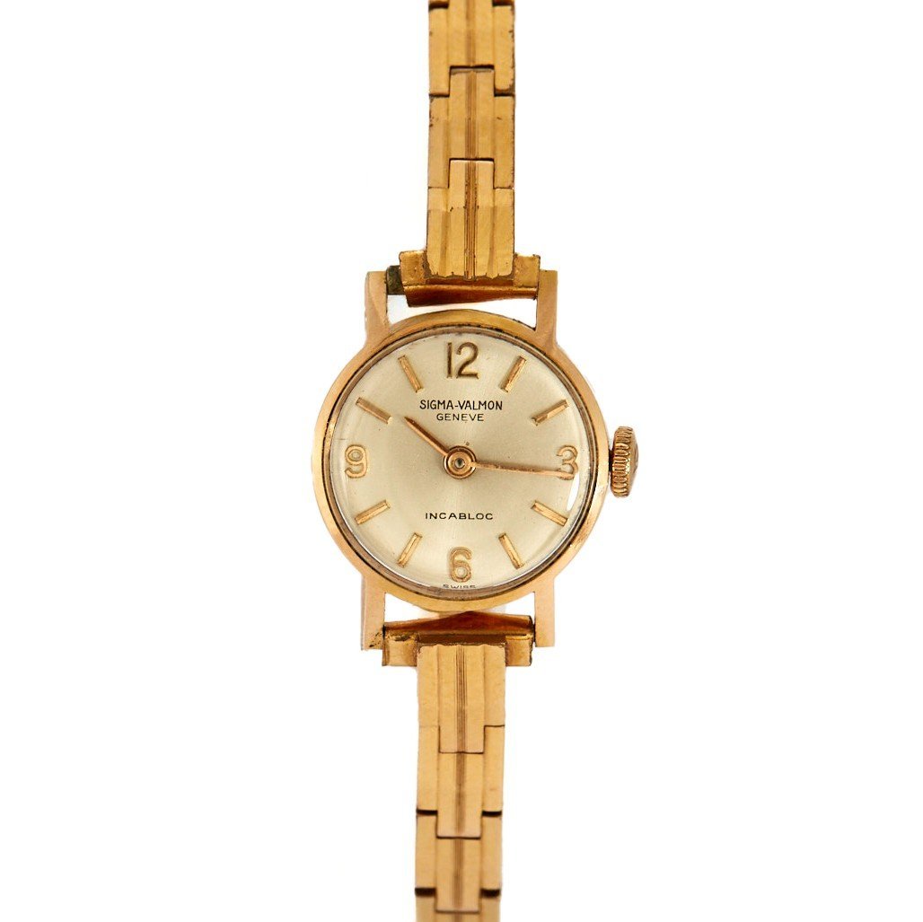 Montre SIGMA - VALMON en or jaune - Castafiore
