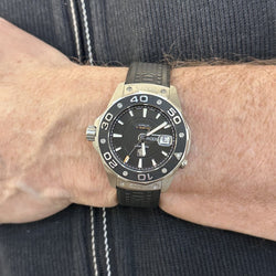 Montre TAG Heuer Aquaracer 500 m (Ref WAJ2110.FT6015) en acier de 2012. Full Set. 42 mm - Castafiore