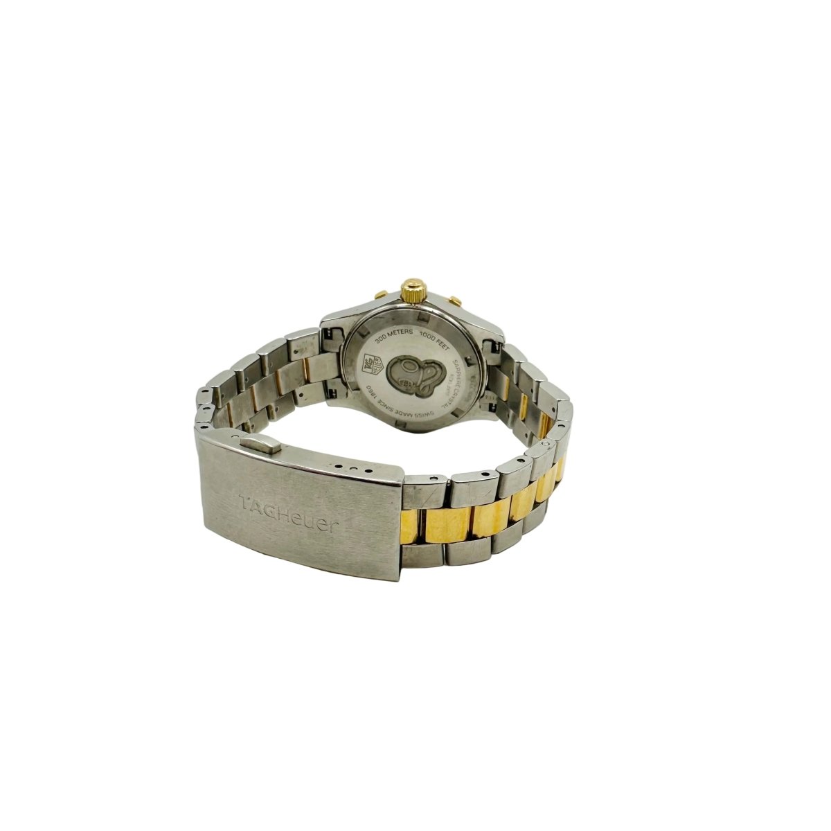Montre TAG HEUER Aquaracer Dame en acier plaqué or jaune - Castafiore