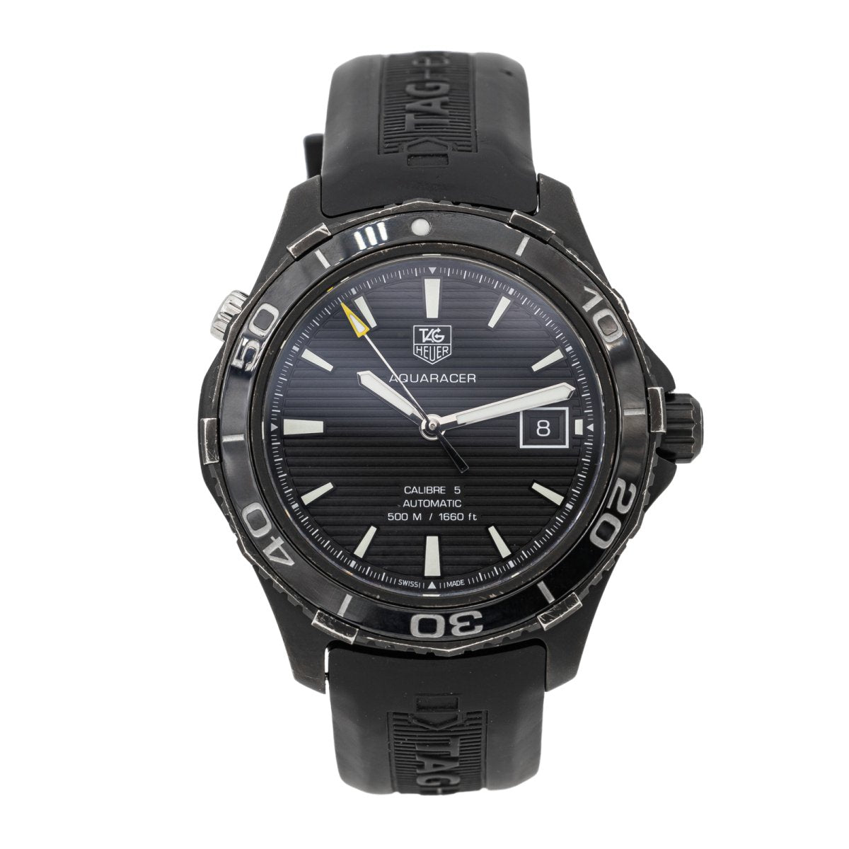 Montre TAG HEUER "Aquaracer" en céramique - Castafiore
