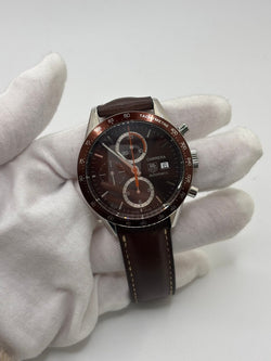 Montre TAG HEUER Carrera calibre 16 en acier et saphir - Castafiore