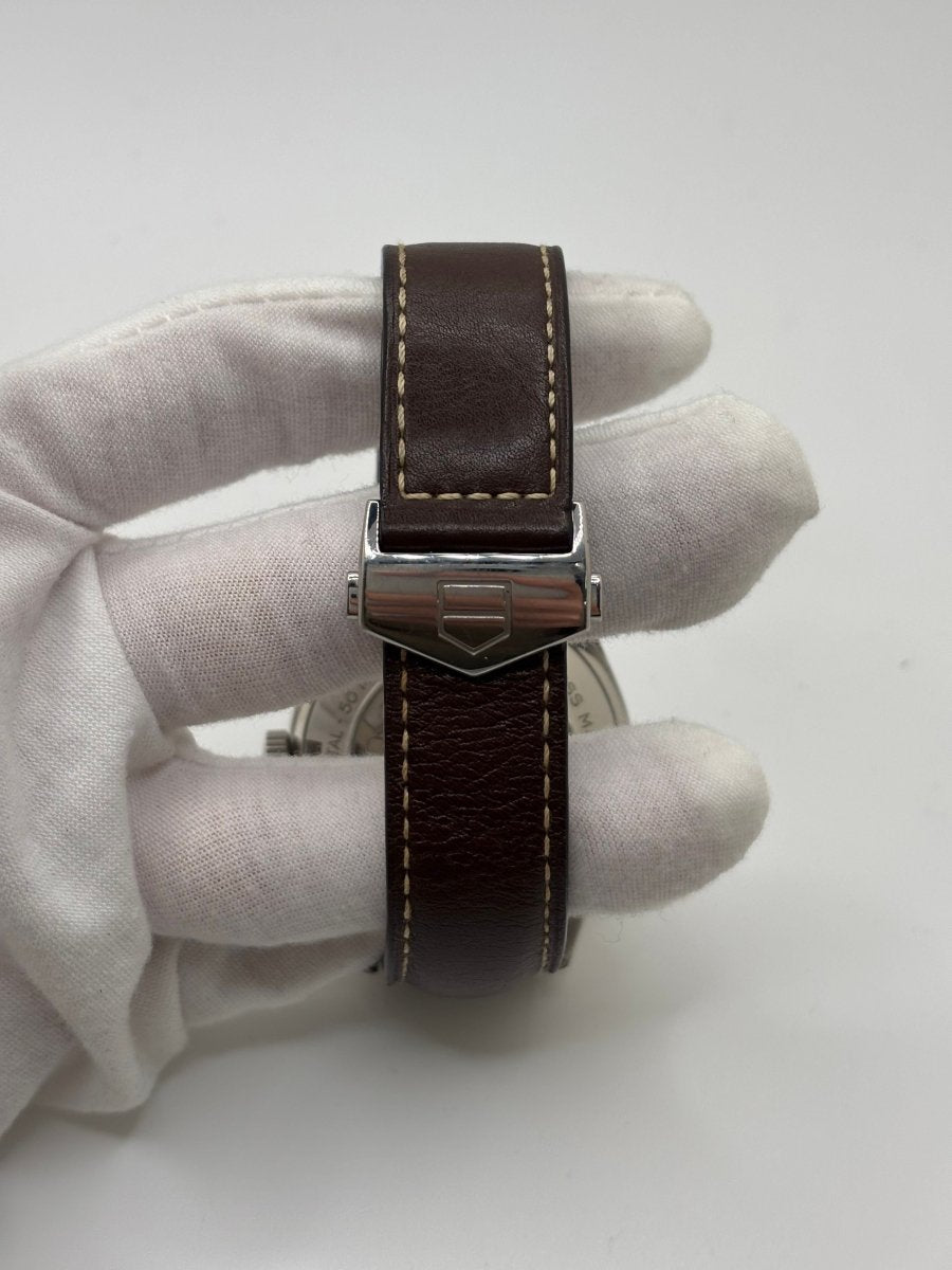 Montre TAG HEUER Carrera calibre 16 en acier et saphir - Castafiore