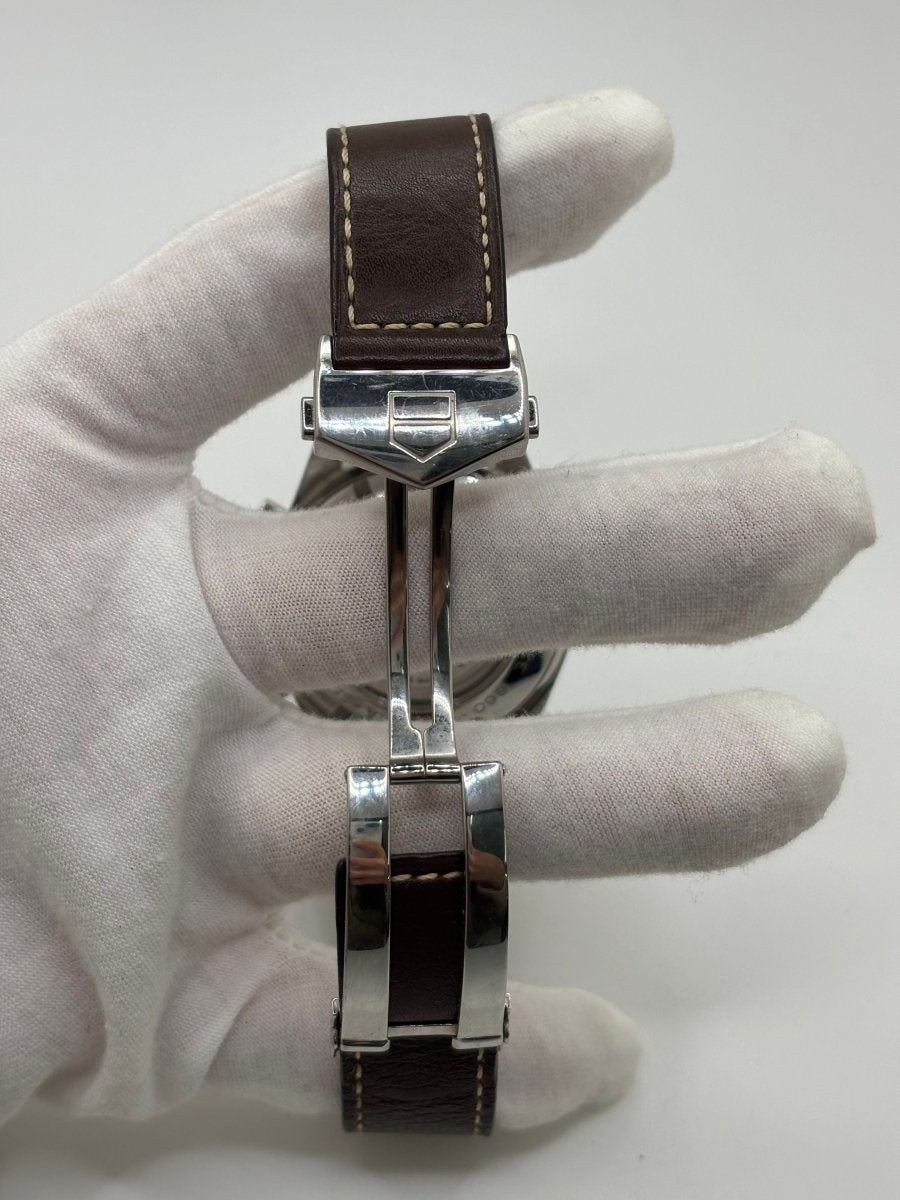 Montre TAG HEUER Carrera calibre 16 en acier et saphir - Castafiore