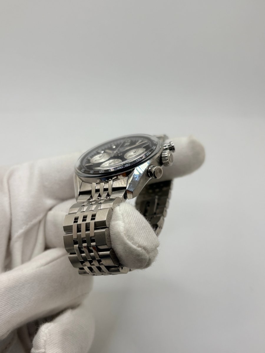 Montre TAG HEUER "Carrera Chronograph" en acier inoxydable - Castafiore