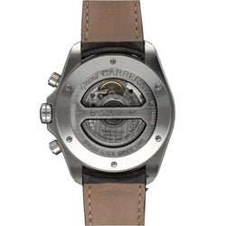 Montre TAG Heuer Grand Carrera en acier – 43 mm – Ref. CAV511B – Vers 2010 – Avec boîte d’origine - Castafiore