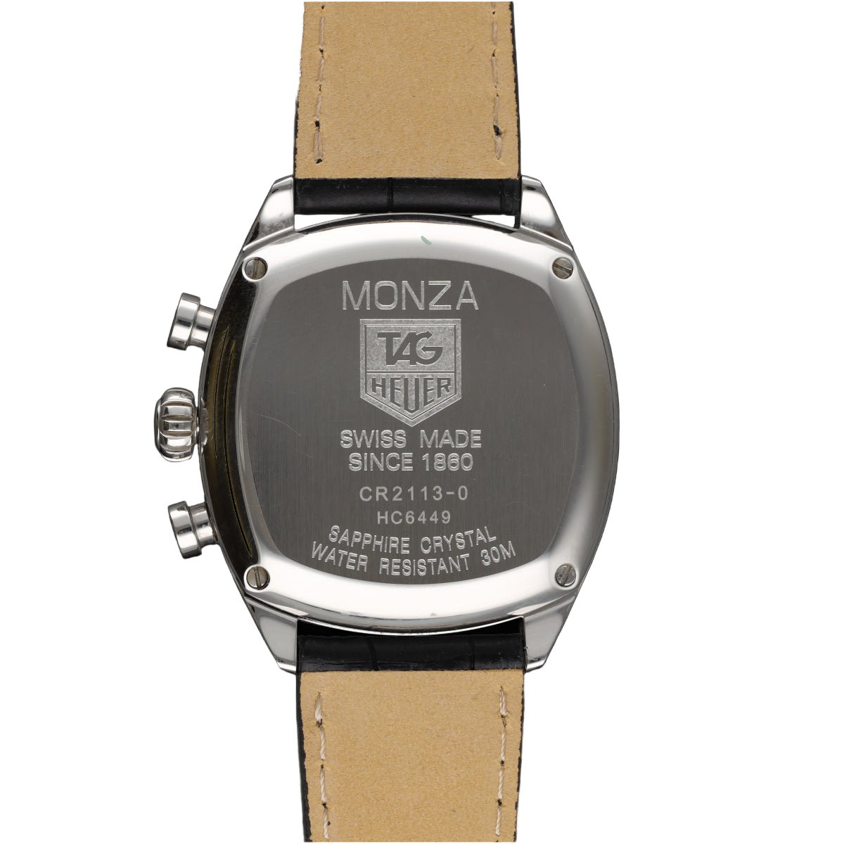 Montre TAG HEUER "Monza" en acier - Castafiore