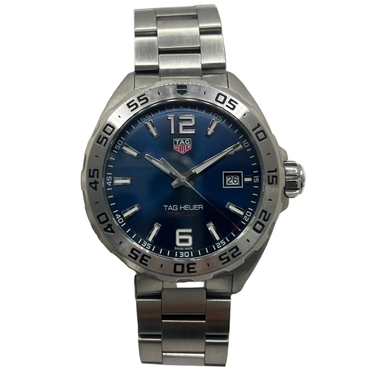 Montre TAG HUER "Formula 1 Quatrz" en acier - Castafiore