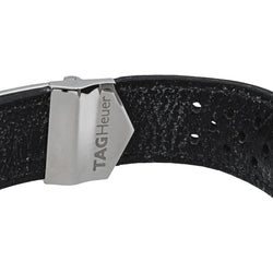 Montre TAG HUEUR "Monaco" en acier et cuir - Castafiore
