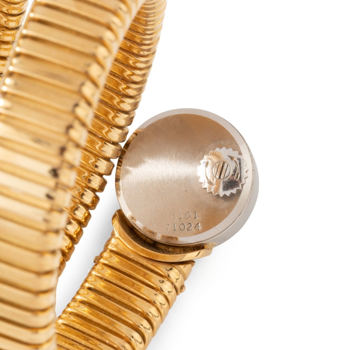 Montre Tubogas PIAGET en or jaune et or blanc - Castafiore